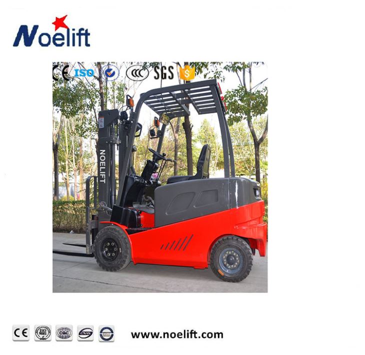Pengangkat Forklift Elektrik 4 Ton 4 Roda 3 4.5m