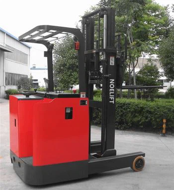 Baru 1.5tons 3000mm/4500mm Kontainer Baterai Dioperasikan Electric Reach Forklift